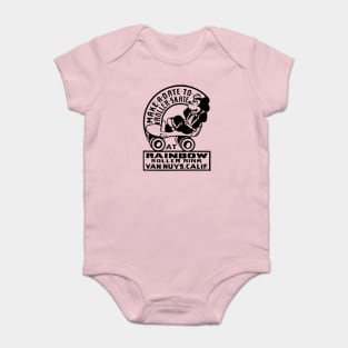 MAKE A DATE TO ROLLER SKATE Baby Bodysuit